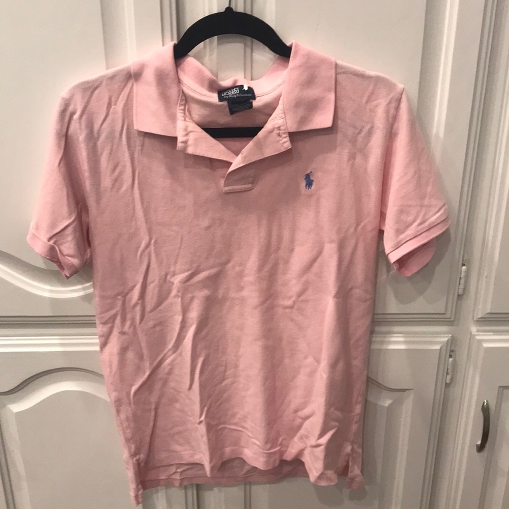 Pink Ralph Lauren Boys polo